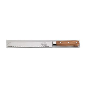 Cuțit din inox pentru pâine jean dubost olive, lungime 20 cm