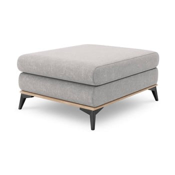 Puf windsor & co sofas planet, gri deschis