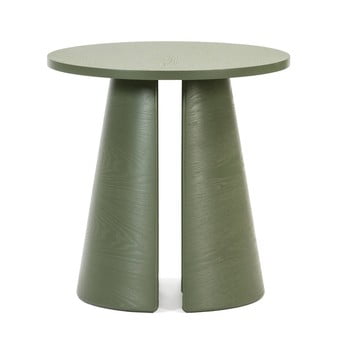 Măsuță auxiliară rotundă teulat cep, ø 50 cm, verde