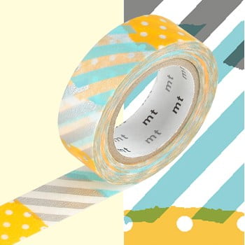 Bandă decorativă washi MT Masking Tape Diane, rolă 10 m