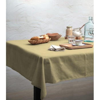 Față de masă linen couture beige, 140 x 200 cm