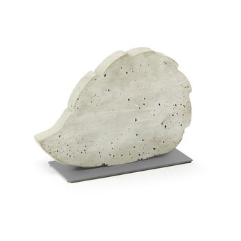 Decorațiune din ciment La Forma Sens Hedgehog, 30 x 20 cm, alb imagine