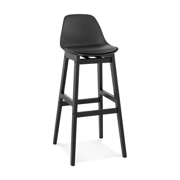 Černá barová židle Kokoon Turel, výška sedu 79 cm