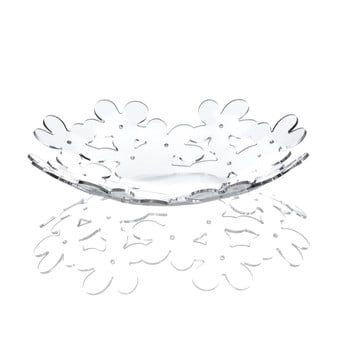 Bol decorativ tomasucci bloom, ⌀ 28 cm, transparent