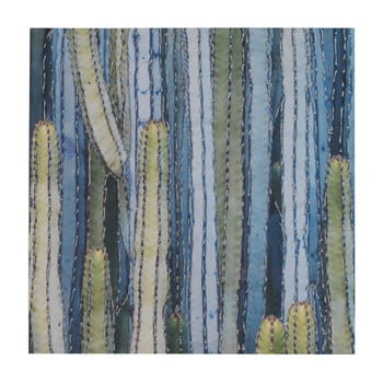Pictură pe pânză geese modern style cactus uno, 70 x 70 cm
