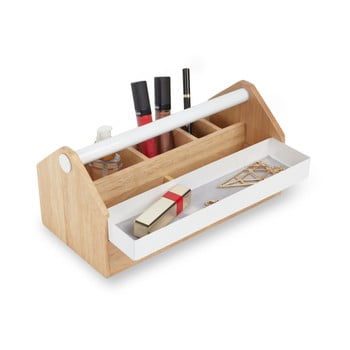 Cutie din bambus pentru bijuterii și cosmetice umbra toto