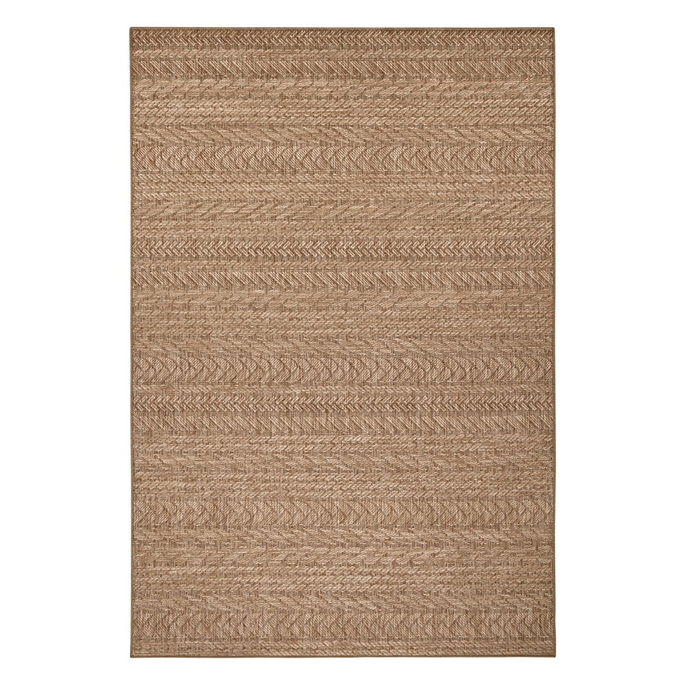 Hnědý venkovní koberec NORTHRUGS Granado, 200 x 290 cm