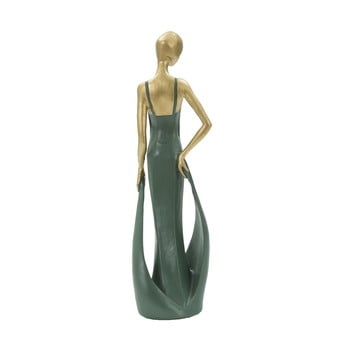 Statuetă decorativă din fier mauro ferretti casino, verde smarald