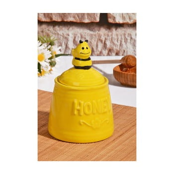Recipient pentru miere în formă de stup honey
