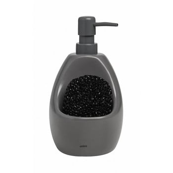 Dispenser pentru săpun și suport pentru un burete umbra joey, gri