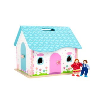 Căsuță pliabilă din lemn pentru copii legler doll