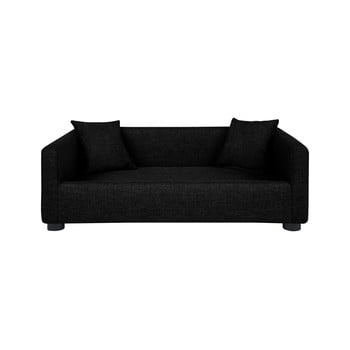 Canapea pentru câini cu 2 perne decorative marendog princess, negru