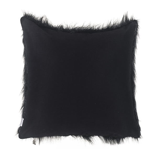 Černý povlak na polštář Apolena, 43 x 43 cm