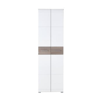 Dulap, detalii decorative cu model stejar germania malou, alb