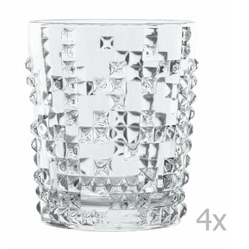 Set 4 pahare whisky din cristal nachtmann punk