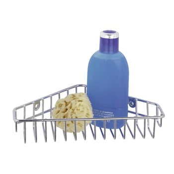 Raft din inox pentru colț perete wenko locana
