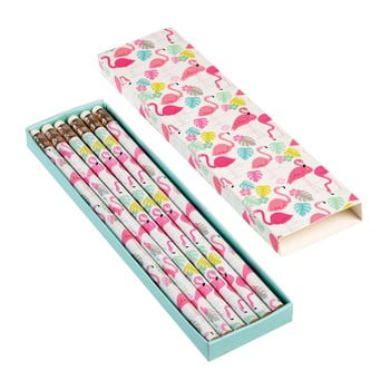 Set 5 creioane în cutie rex london flamingo bay