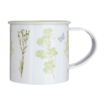 Cană din metal premier housewares finchwood, 350 ml, alb