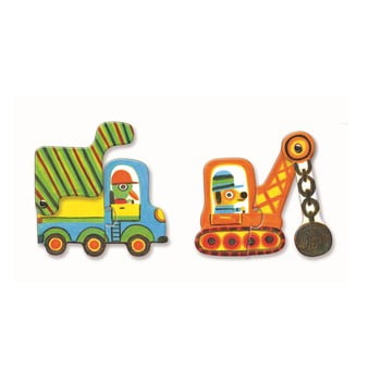 Puzzle pentru copii djeco „auto”