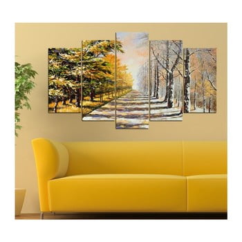 Tablou din mai multe piese insigne mastudo, 102 x 60 cm