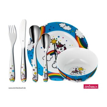 Set tacâmuri și veselă pentru copii wmf unicorn