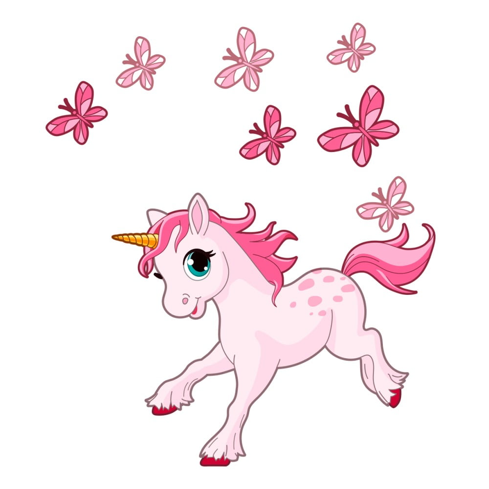 Маленькая розовая лошадка