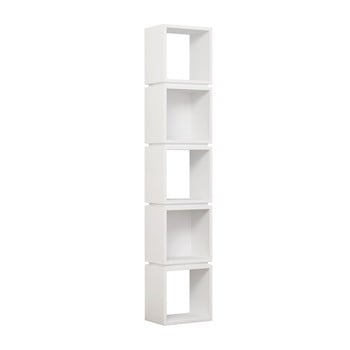 Bibliotecă multi white, alb