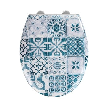 Capac wc cu închidere lentă wenko easy ancient, 44,5 x 37 cm
