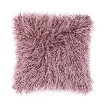 Pernă tiseco home studio mohair, 45 x 45 cm, roz