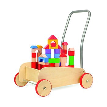 Cărucior/premergător și cuburi legler walker