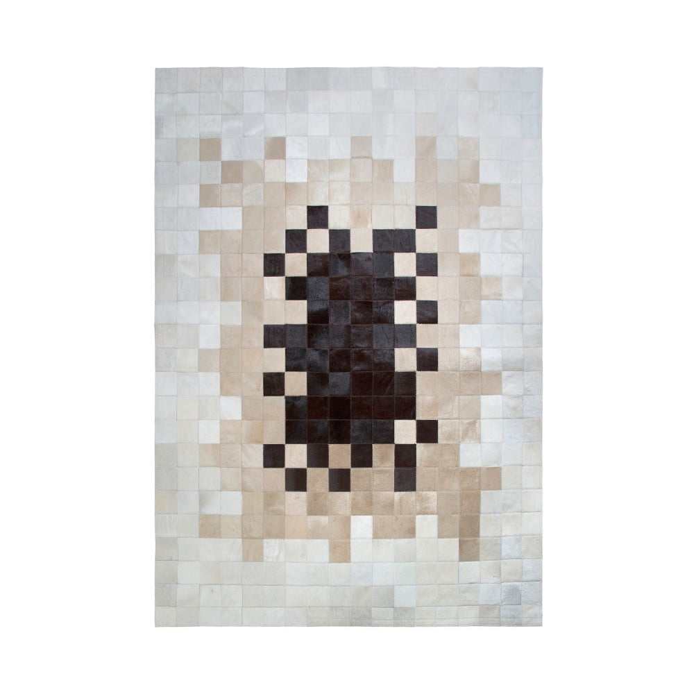 Koberec z pravé kůže Pipsa Degradada, 240 x 170 cm