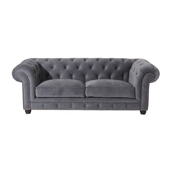 Canapea cu 3 locuri max winzer orleans velvet, gri