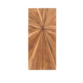 Decorațiune din lemn pentru perete woox living sun, 100 x 45 cm