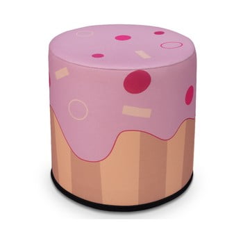 Puf pentru copii kicoti cake, 40 x 40 cm, multicolor