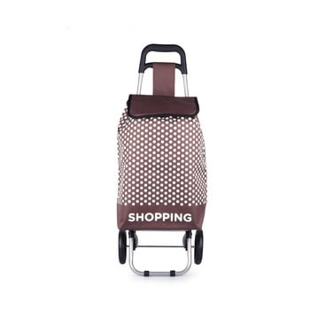 Geantă de cumpărături cu roți hero andes, 29 l, maro