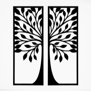 Decorațiune din lemn pentru perete tree of life