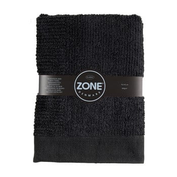 Prosop baie zone classic, 70 x 140 cm, negru