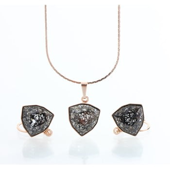 Set colier și cercei cu cristale swarovski laura bruni kloma