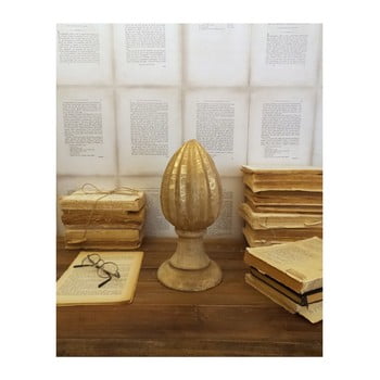 Decorațiune din lemn de mango orchidea milano pinecone, înălțime 26 cm