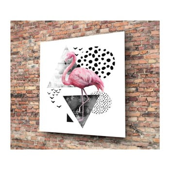Tablou din sticlă insigne hunfeso, 40 x 40 cm