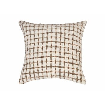 Față de pernă cu model tiseco home studio check, 45 x 45 cm, bej
