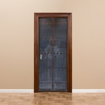 Autocolant pentru ușă ambiance medieval door, 83 x 204 cm