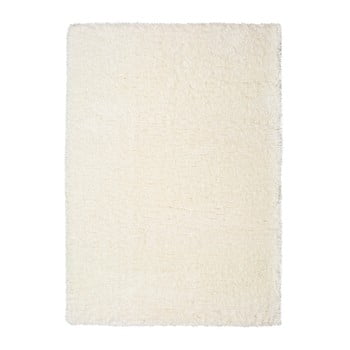 Covor universal liso, 140 x 200 cm, crem alb