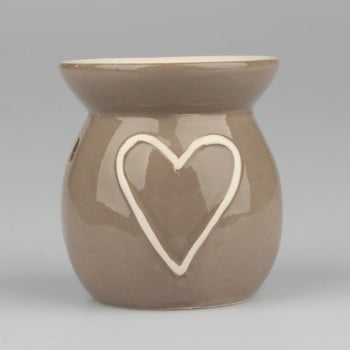 Lampă aromatică din ceramică dakls heart, înălțime 10 cm