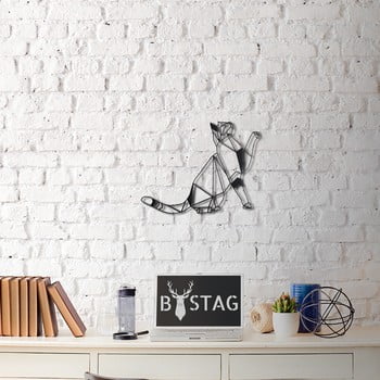 Decorațiune din metal pentru perete kitty, 36 x 51 cm