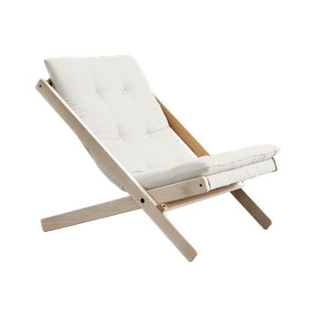 Scaun pliabil karup design boogie raw/natural