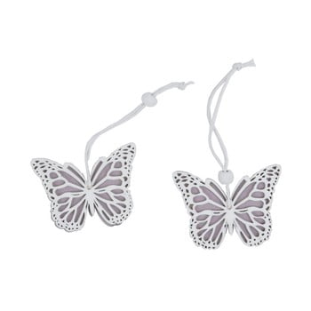 Set 2 decorațiuni de agățat din lemn ego dekor fly