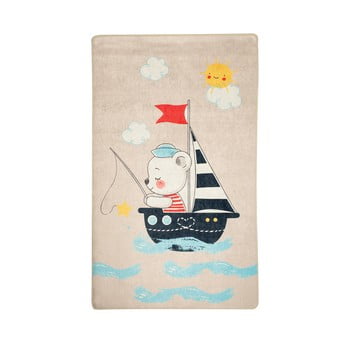 Covor antiderapant pentru copii chilai sailor, 140 x 190 cm