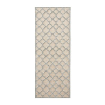 Covor mint rugs shine mero, 80 x 250 cm, gri-crem