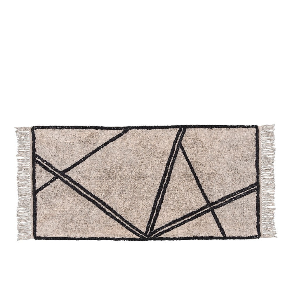 Bavlněný koberec Villa Collection Strib, 70 x 140 cm
